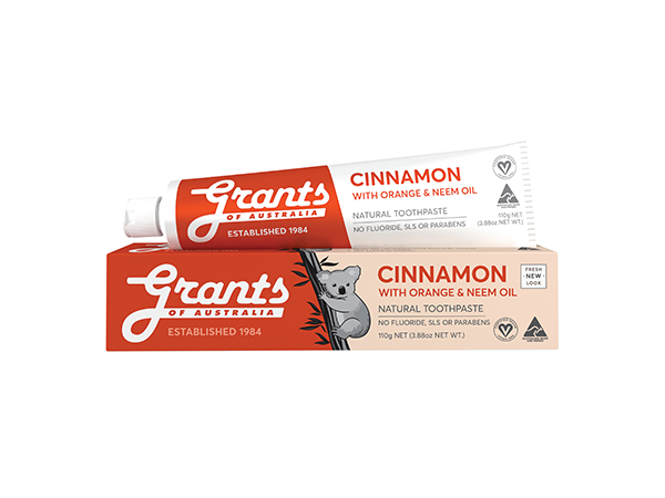 Cinnamon With Orange & Neem Oil Natural Toothpaste 