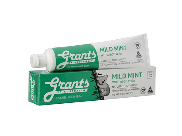 Mild Mint With Aloe Vera Natural Toothpaste 