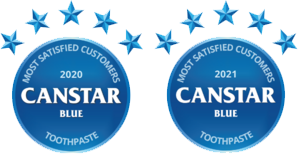 CANSTAR BLUE’S MOST SATISFIED CUSTOMERS TOOTHPASTE 2020-2021