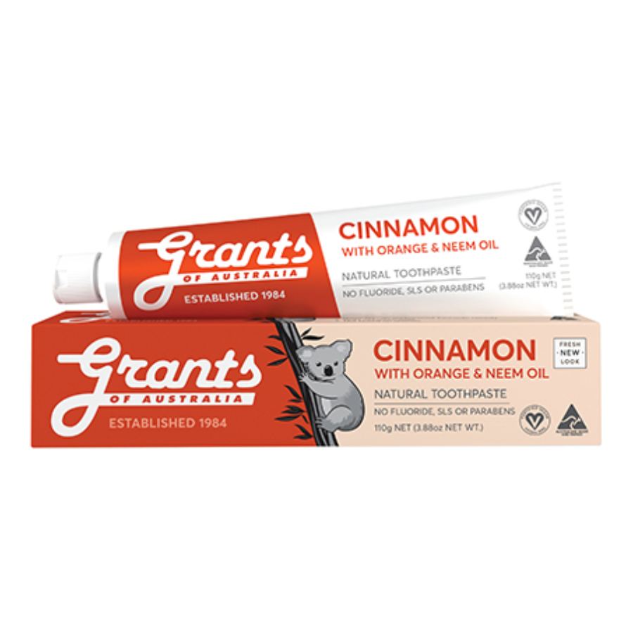 Grants of Australia Cinnamon Natural Toothpaste